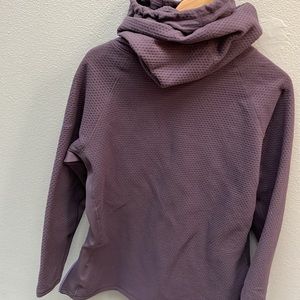 Nike funnel neck waffle fabric top XL
